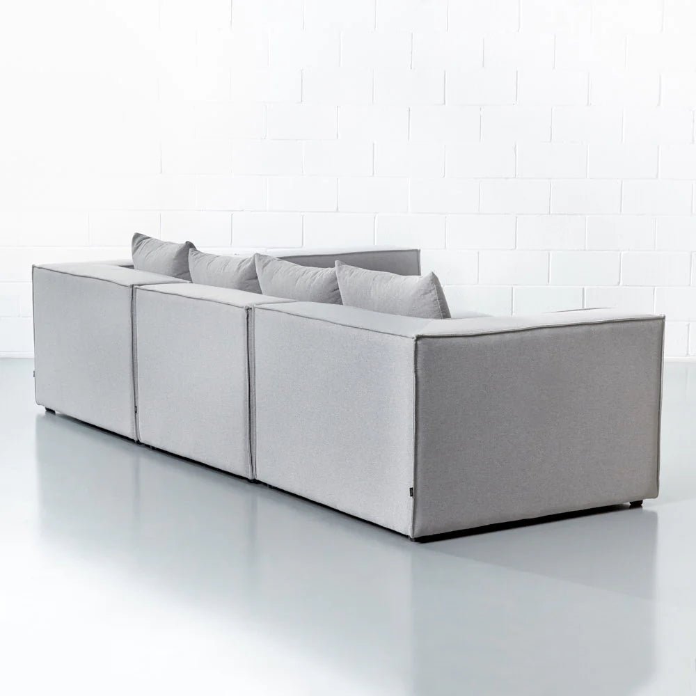 MASON - Light Grey Modular Set (4 piece)Orders with an ETA of late January, 2025 remain the same. Modern, modular, and moveable! MASON gives you options, the only limit is your imagination. Build your ultimate dream couch... - Image 7