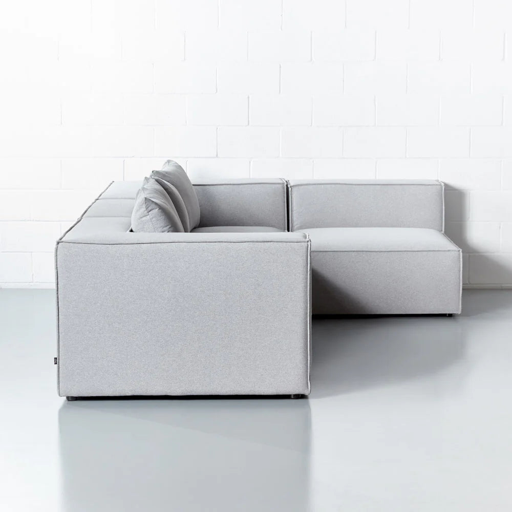 MASON - Light Grey Modular Set (4 piece)Orders with an ETA of late January, 2025 remain the same. Modern, modular, and moveable! MASON gives you options, the only limit is your imagination. Build your ultimate dream couch... - Image 6