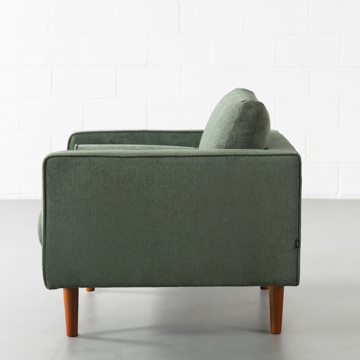FONDA - Green Fabric Chair - Image 5