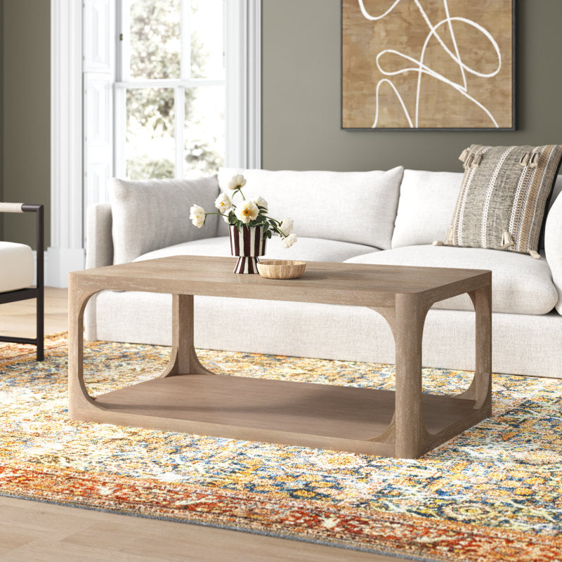 Kingsley Solid Wood Coffee Table - Image 2