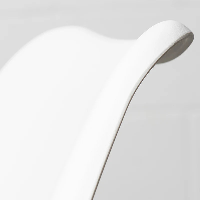 EIFFEL - White Leather Padded Side Chair - FINAL SALE - Image 8