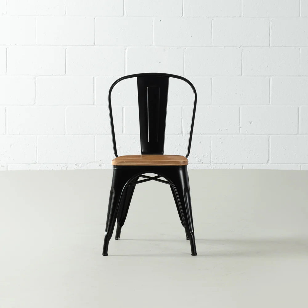 INDUSTRIE - Wooden Seat Dining Chair - FINAL SALE - Image 6