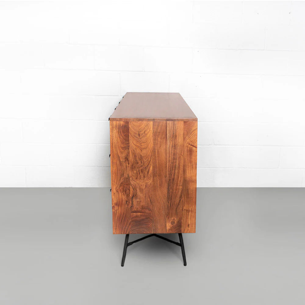 ARIA - Acacia 6-Drawer Dresser - Image 5