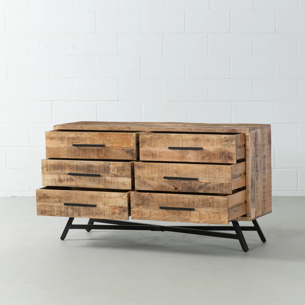 MAURA - Mango Wood Dresser - Image 2