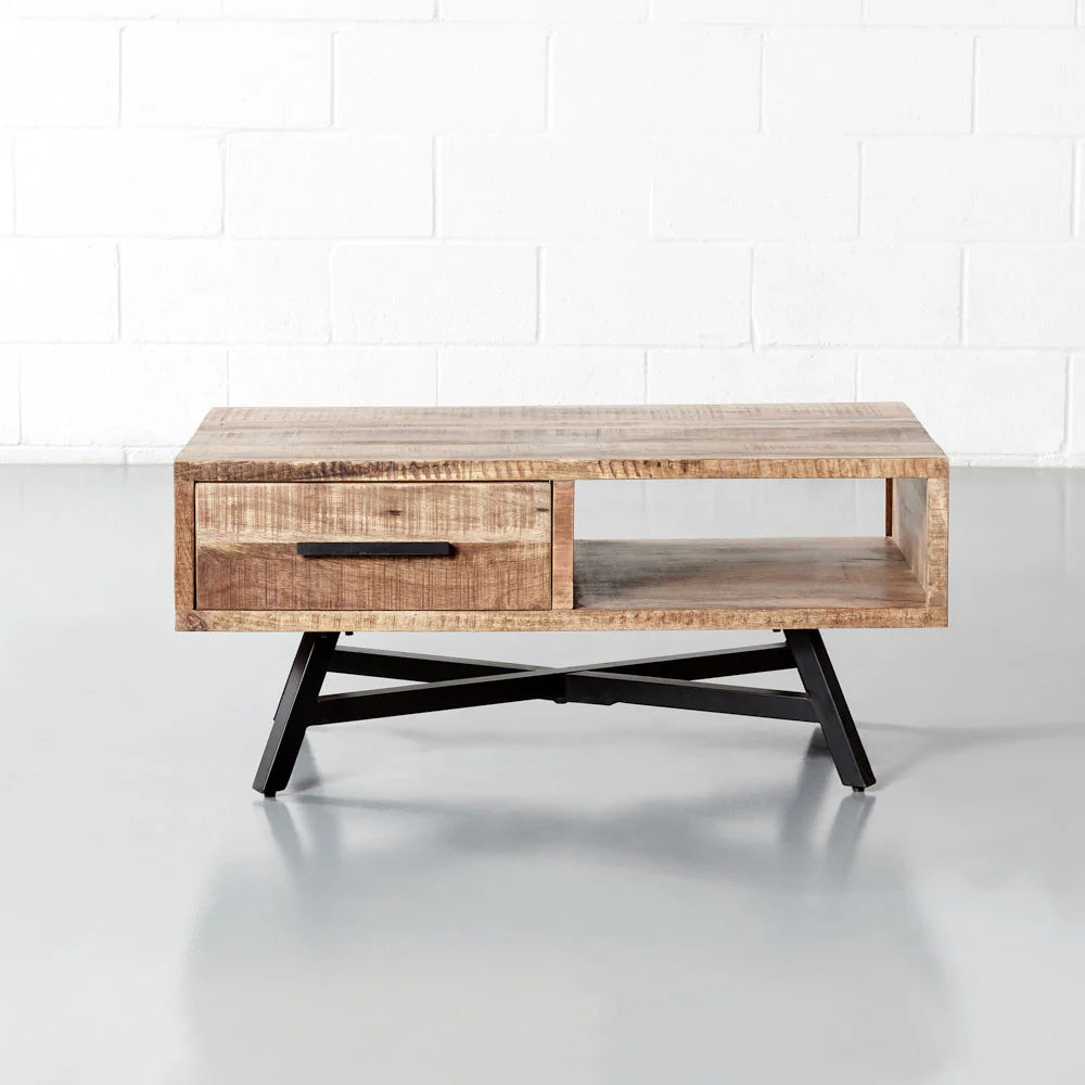 MAURA - Mango Wood Coffee Table - Image 5