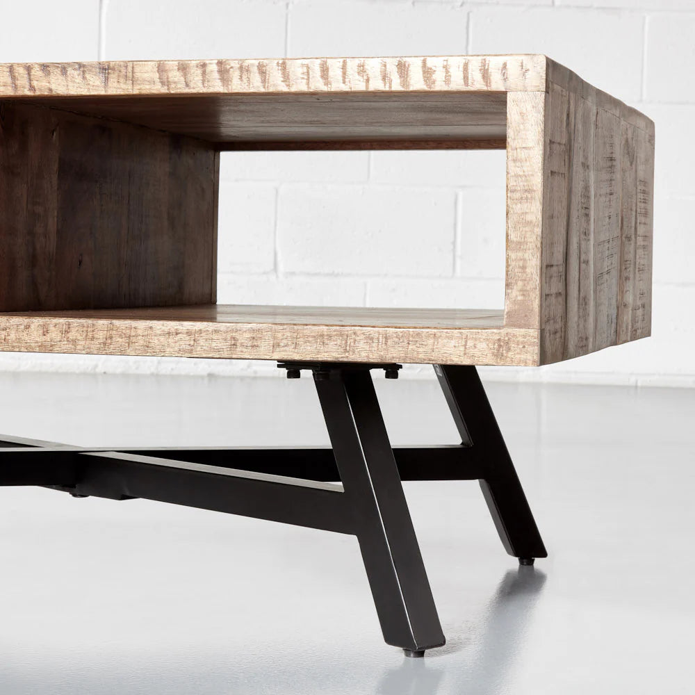 MAURA - Mango Wood Coffee Table - Image 4