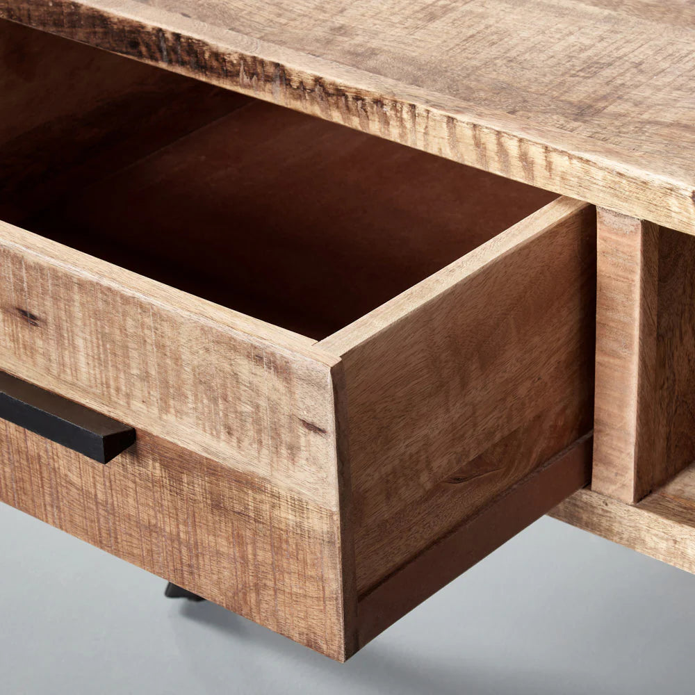 MAURA - Mango Wood Coffee Table - Image 3