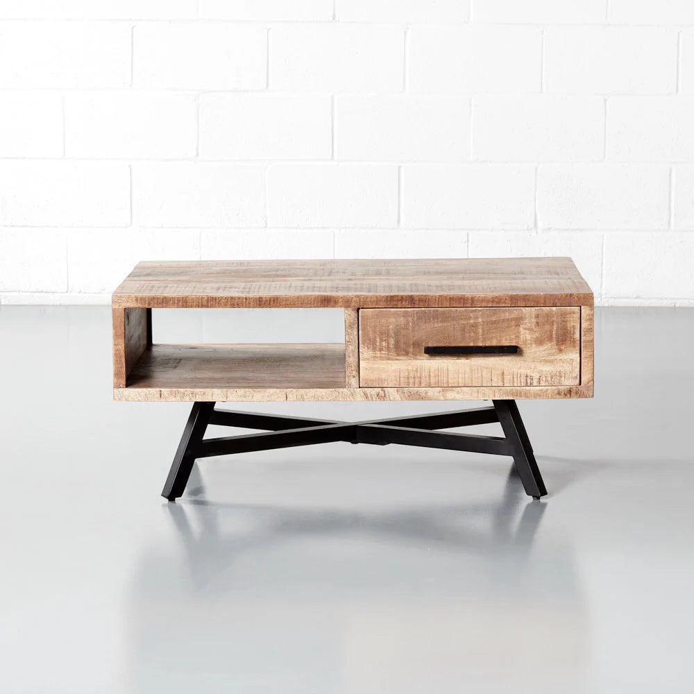 MAURA - Mango Wood Coffee Table - Image 7