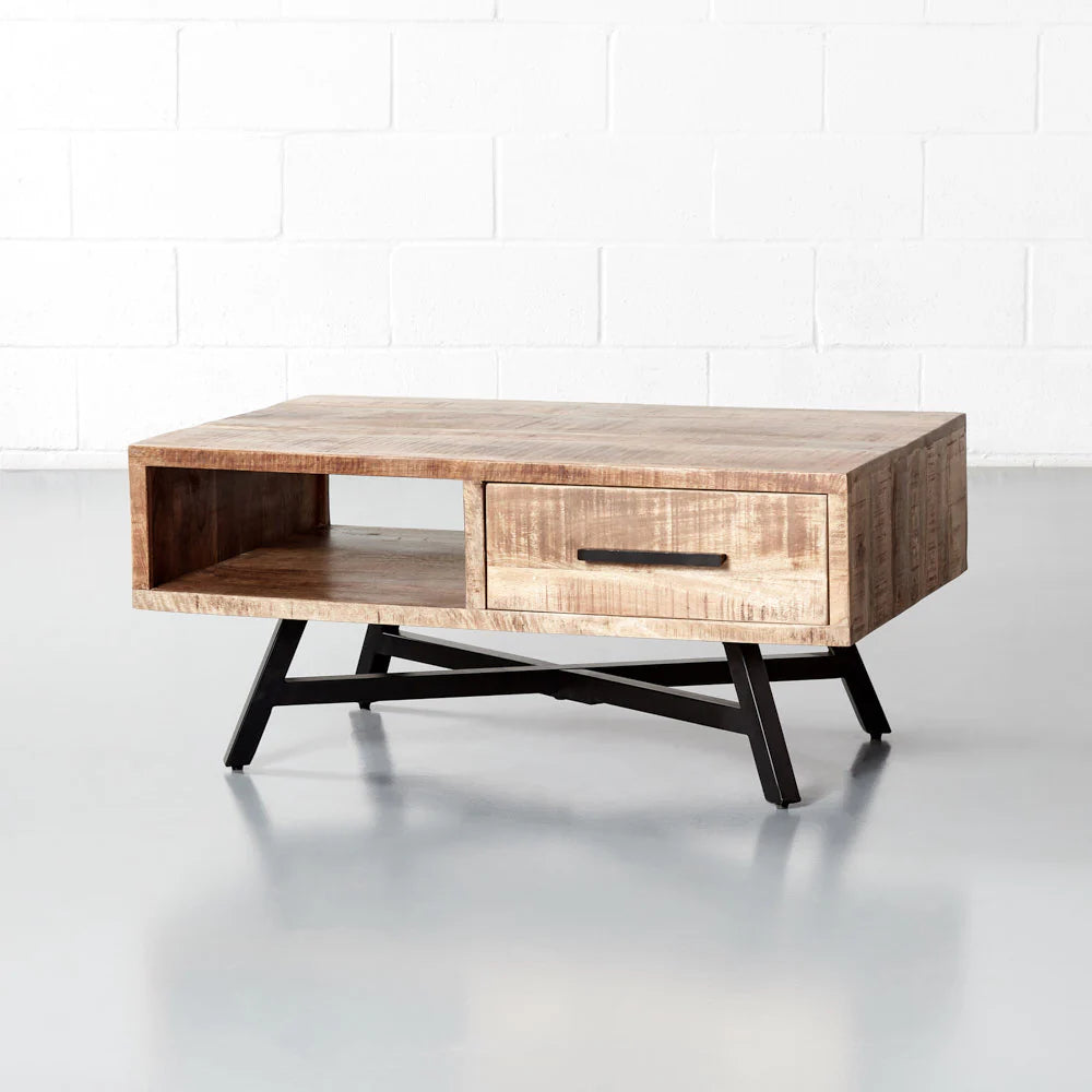 MAURA - Mango Wood Coffee Table - Image 6