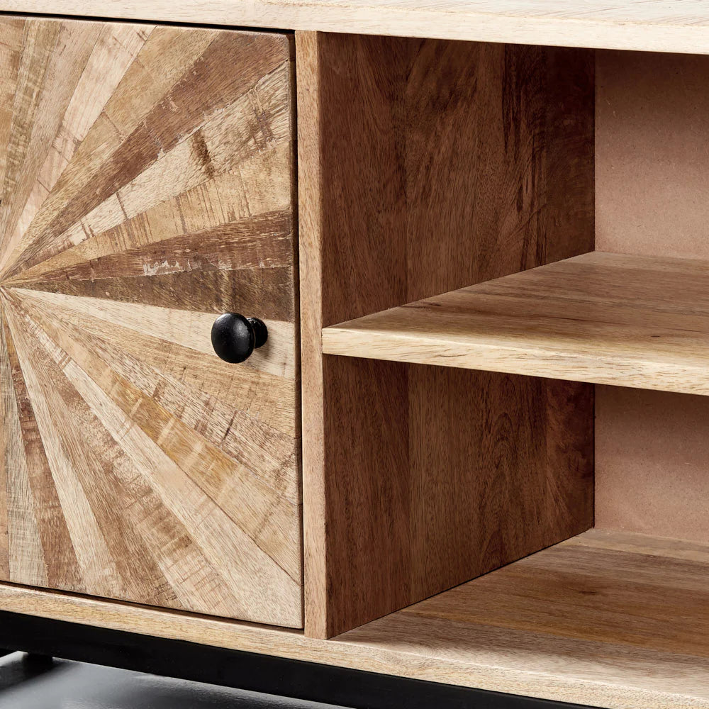 SUNBURST - Mango Wood TV Unit - Image 2