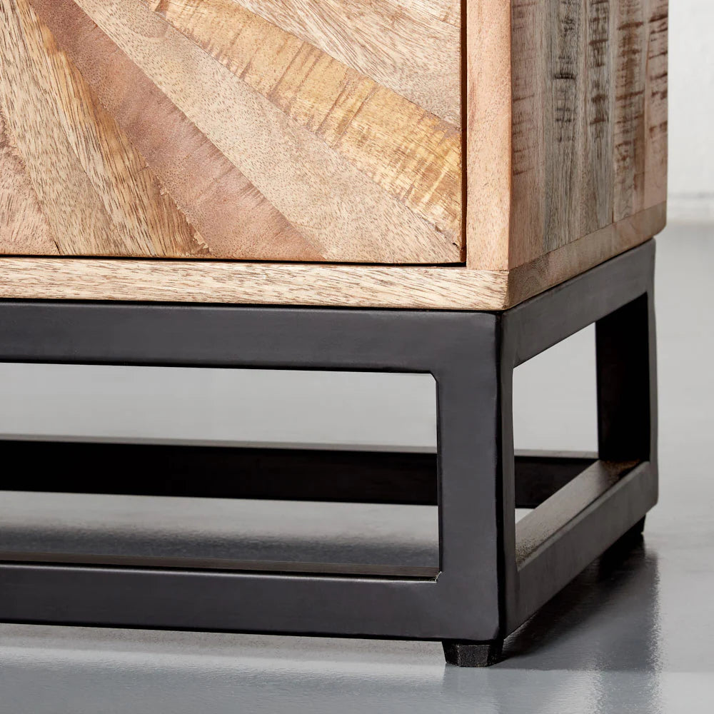 SUNBURST - Mango Wood TV Unit - Image 3