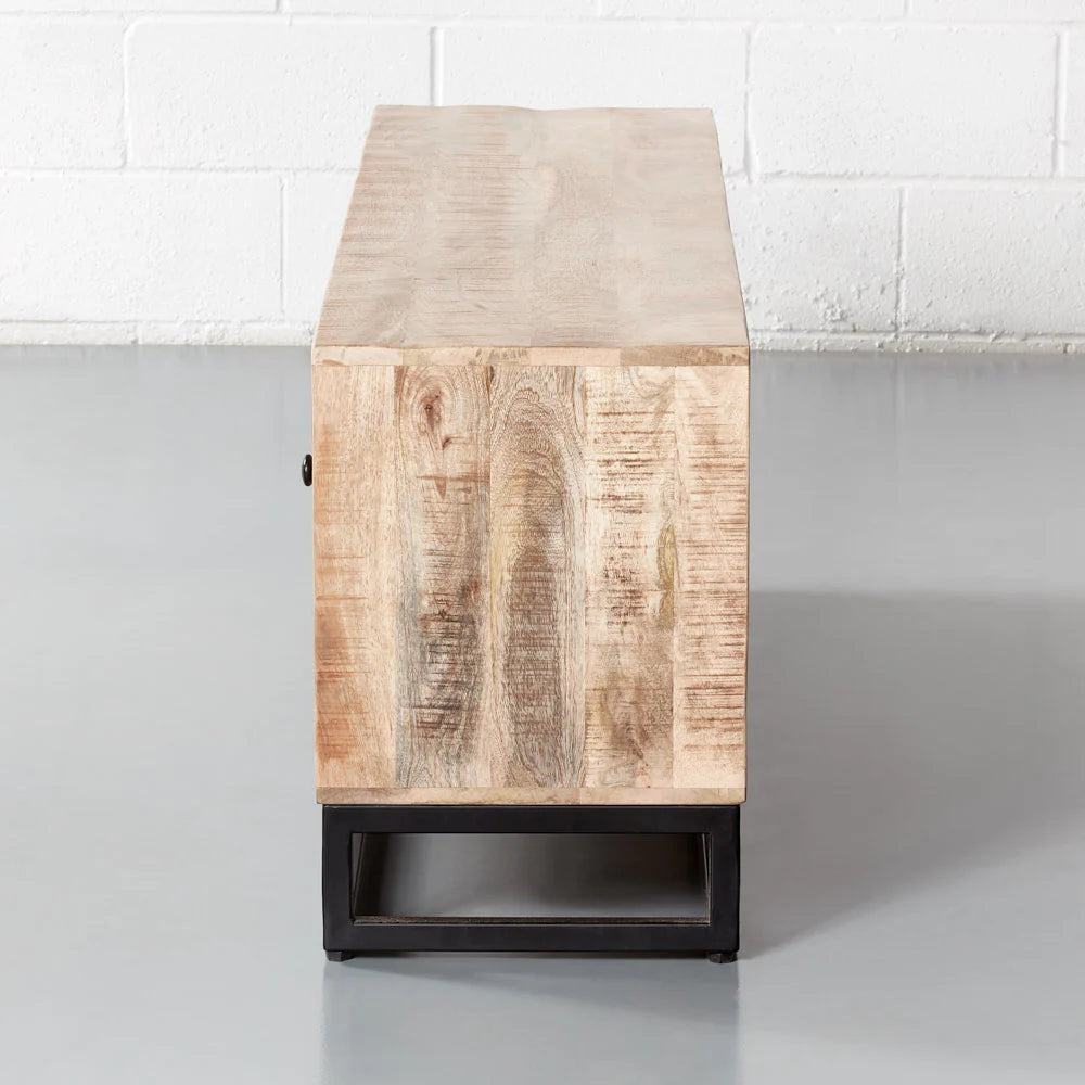 SUNBURST - Mango Wood TV Unit - Image 5