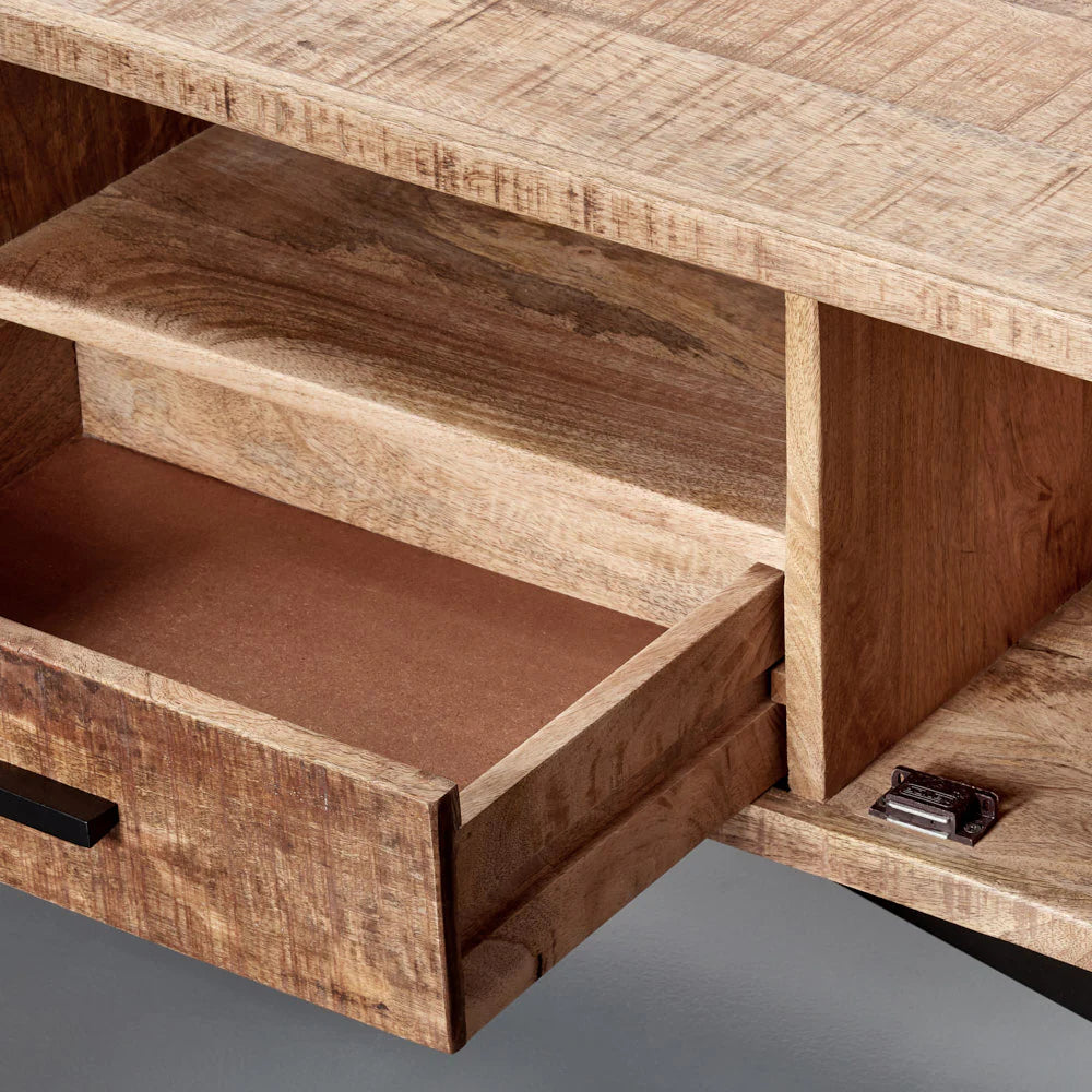 MAURA - Mango Wood TV Unit - Image 3
