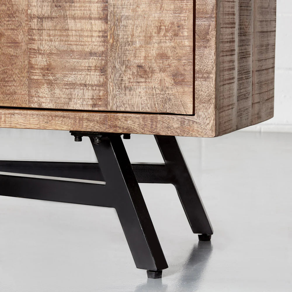 MAURA - Mango Wood TV Unit - Image 4