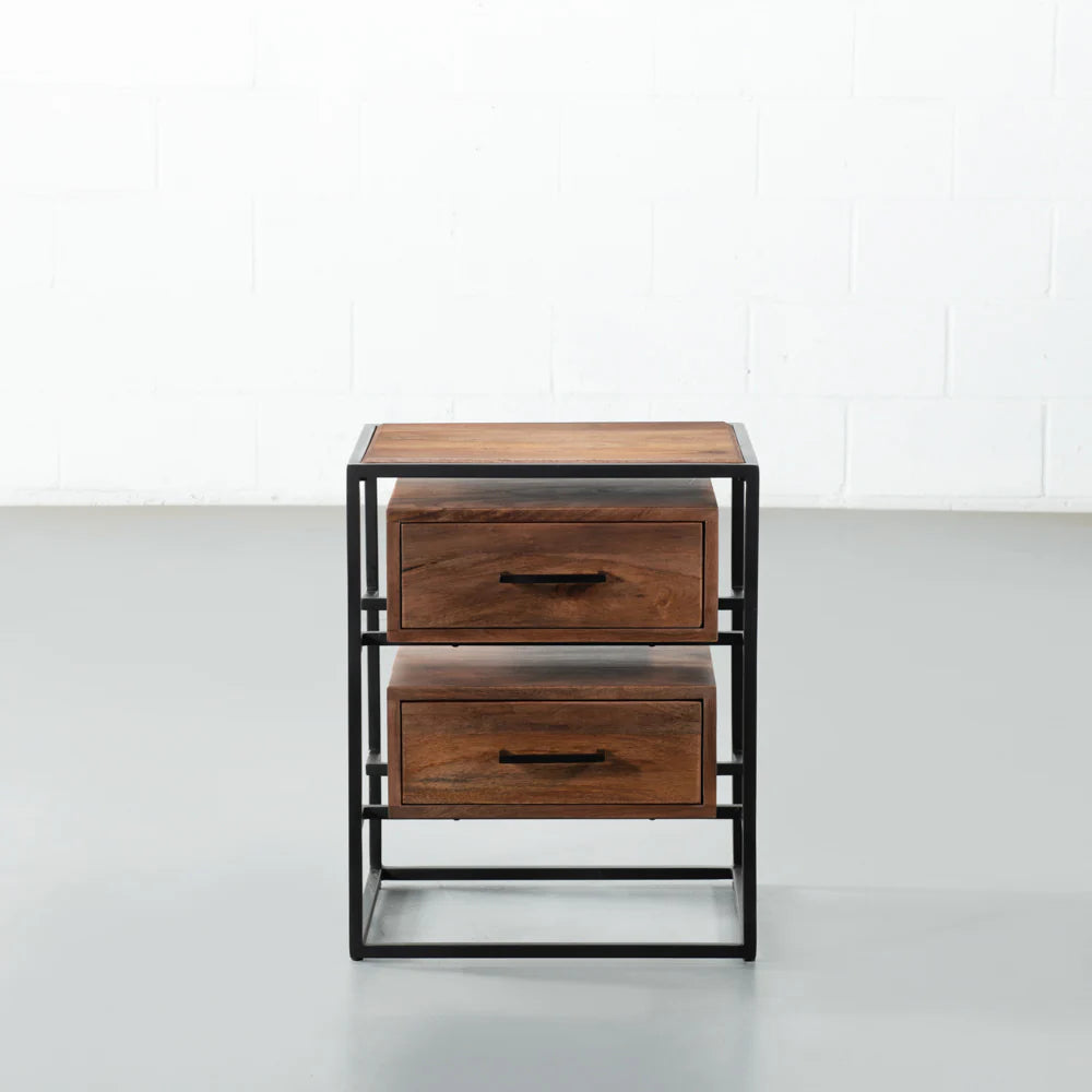 BRADSON - Natural Mango End Table - Image 2