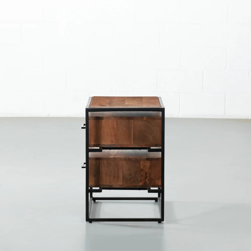 BRADSON - Natural Mango End Table - Image 6