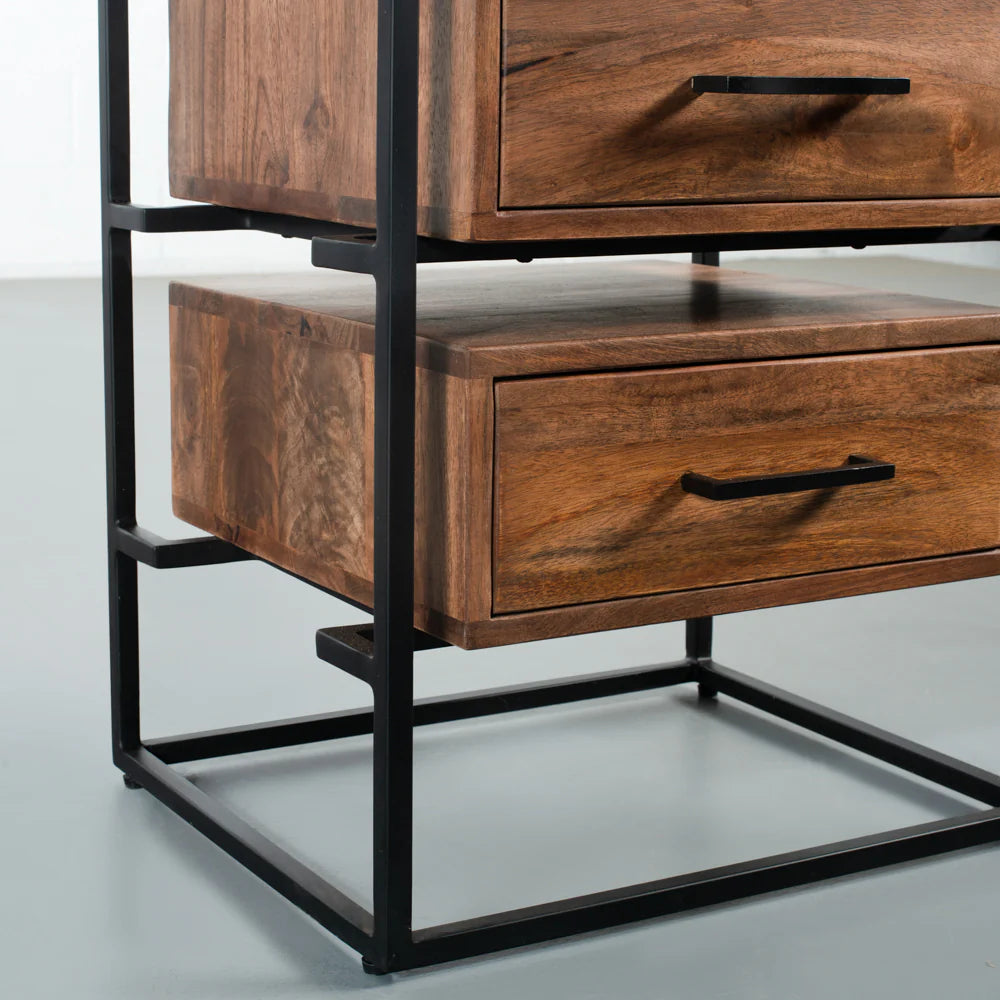 BRADSON - Natural Mango End Table - Image 5
