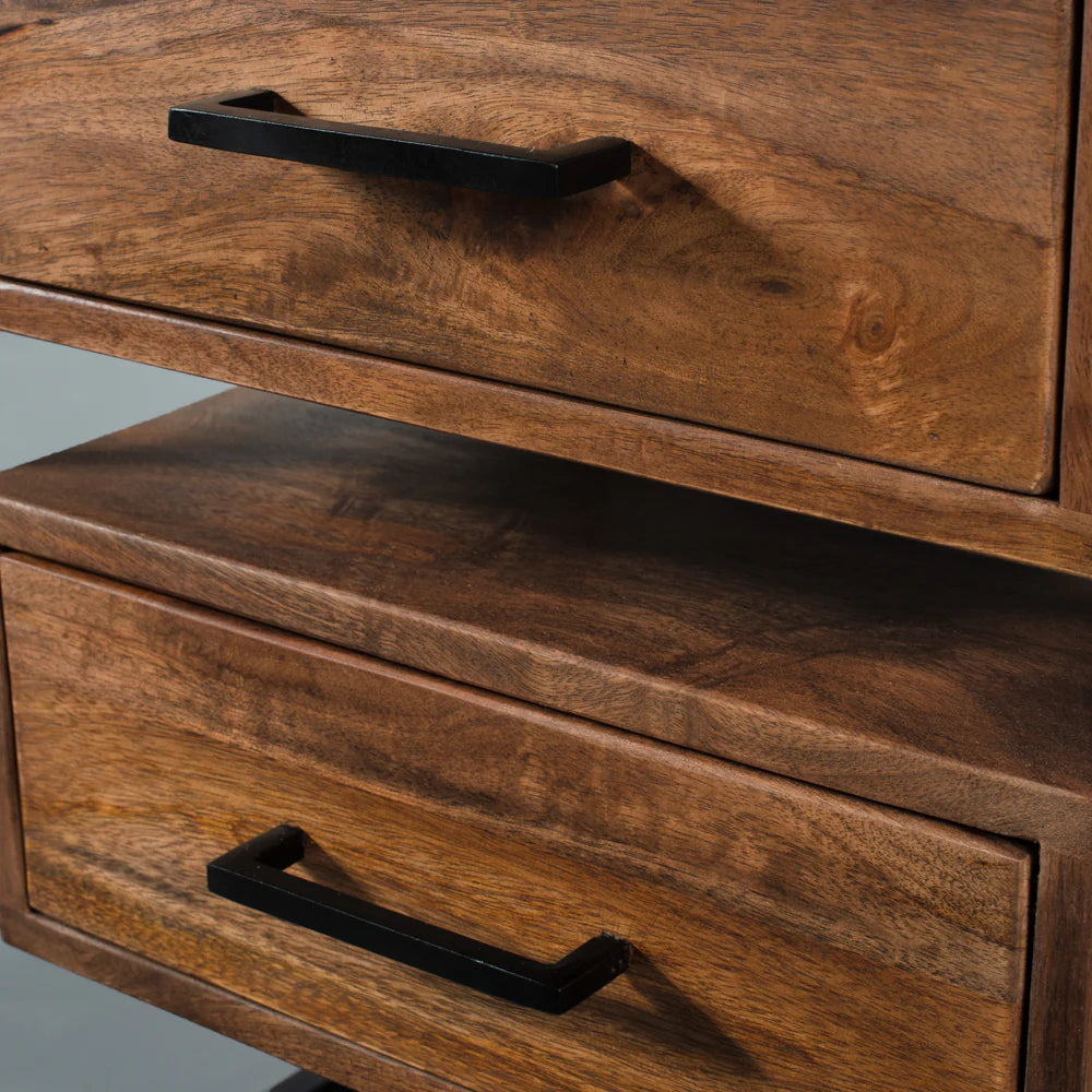 BRADSON - Natural Mango End Table - Image 3