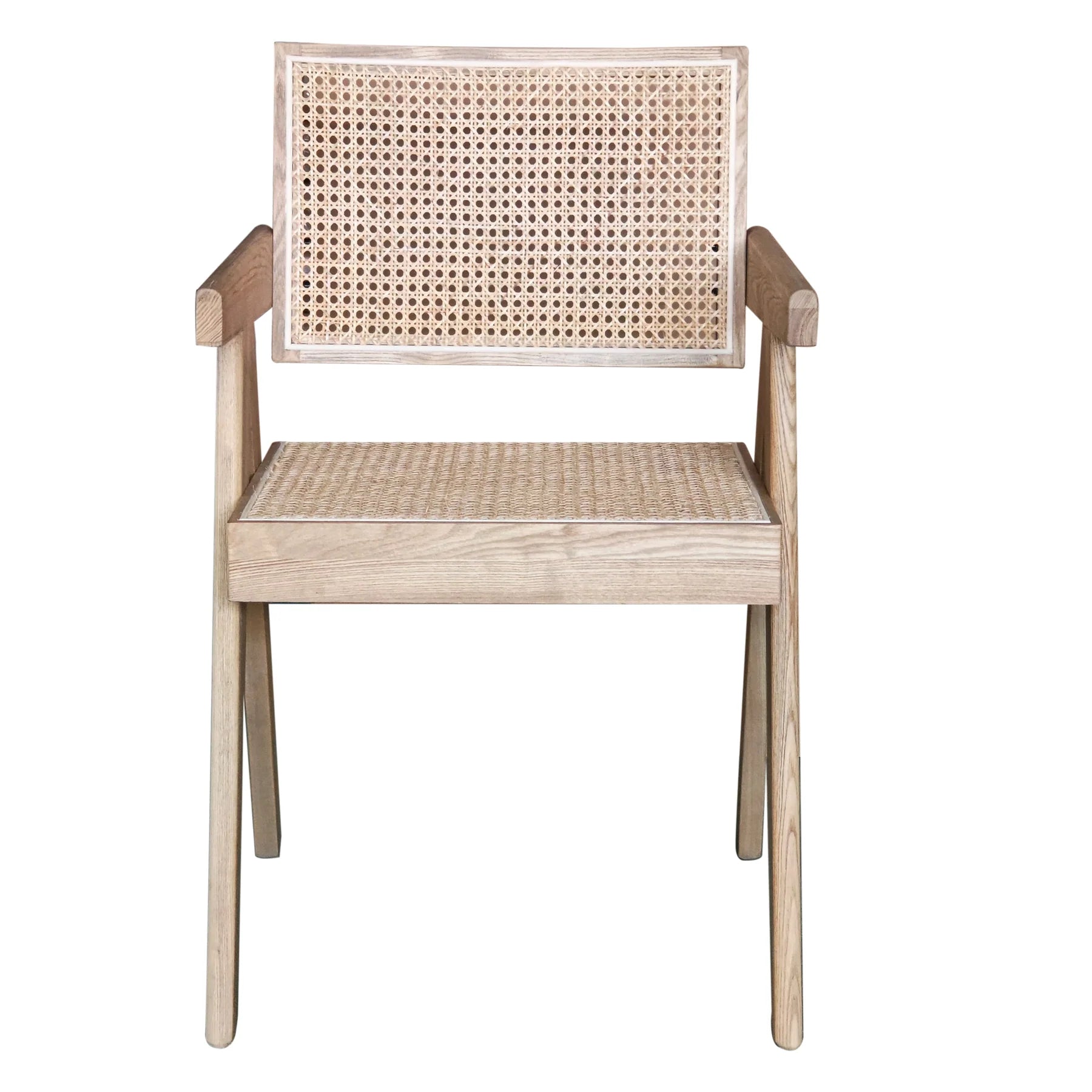 CAPELA - Oak Finish Wood Dining Armchair - Image 2