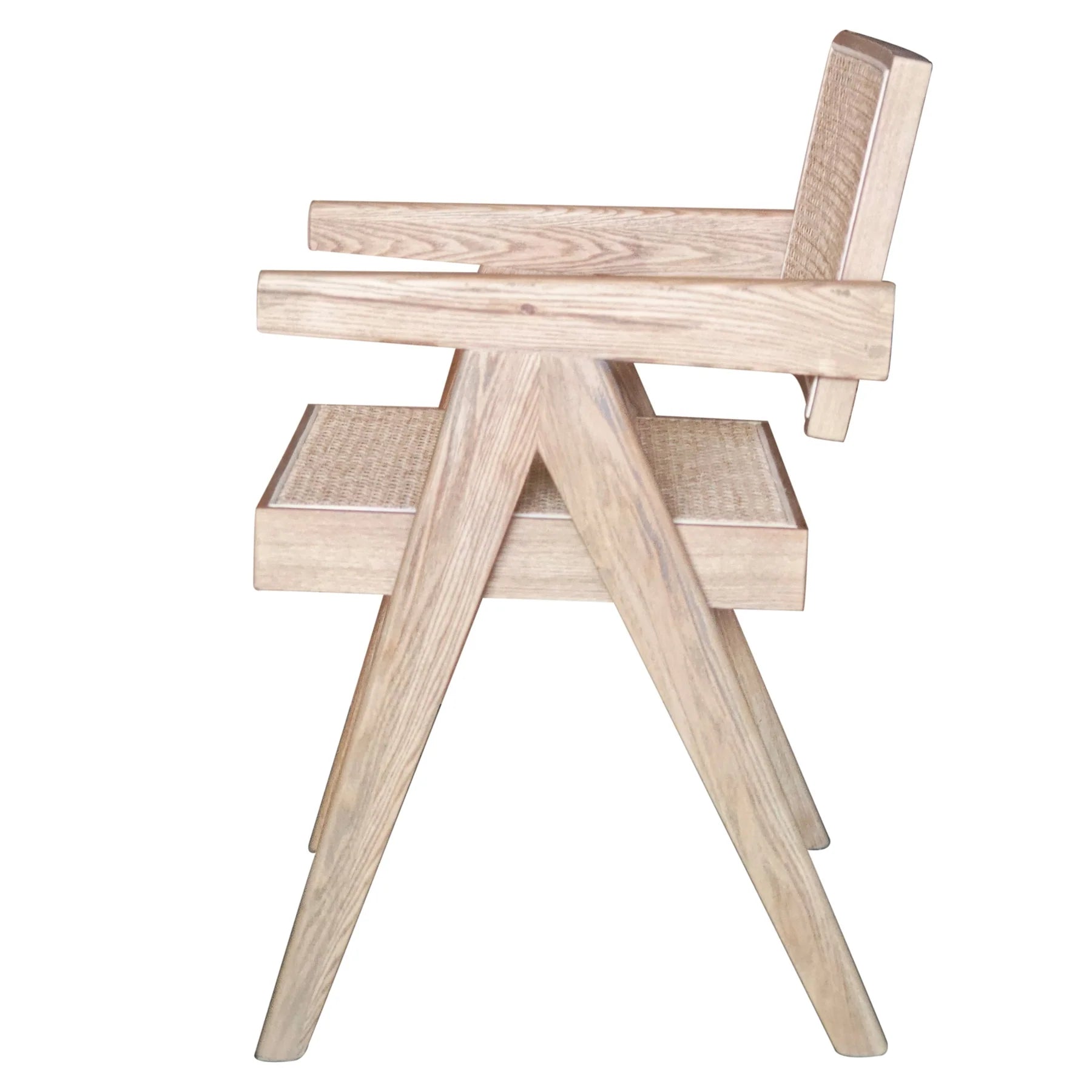 CAPELA - Oak Finish Wood Dining Armchair - Image 3