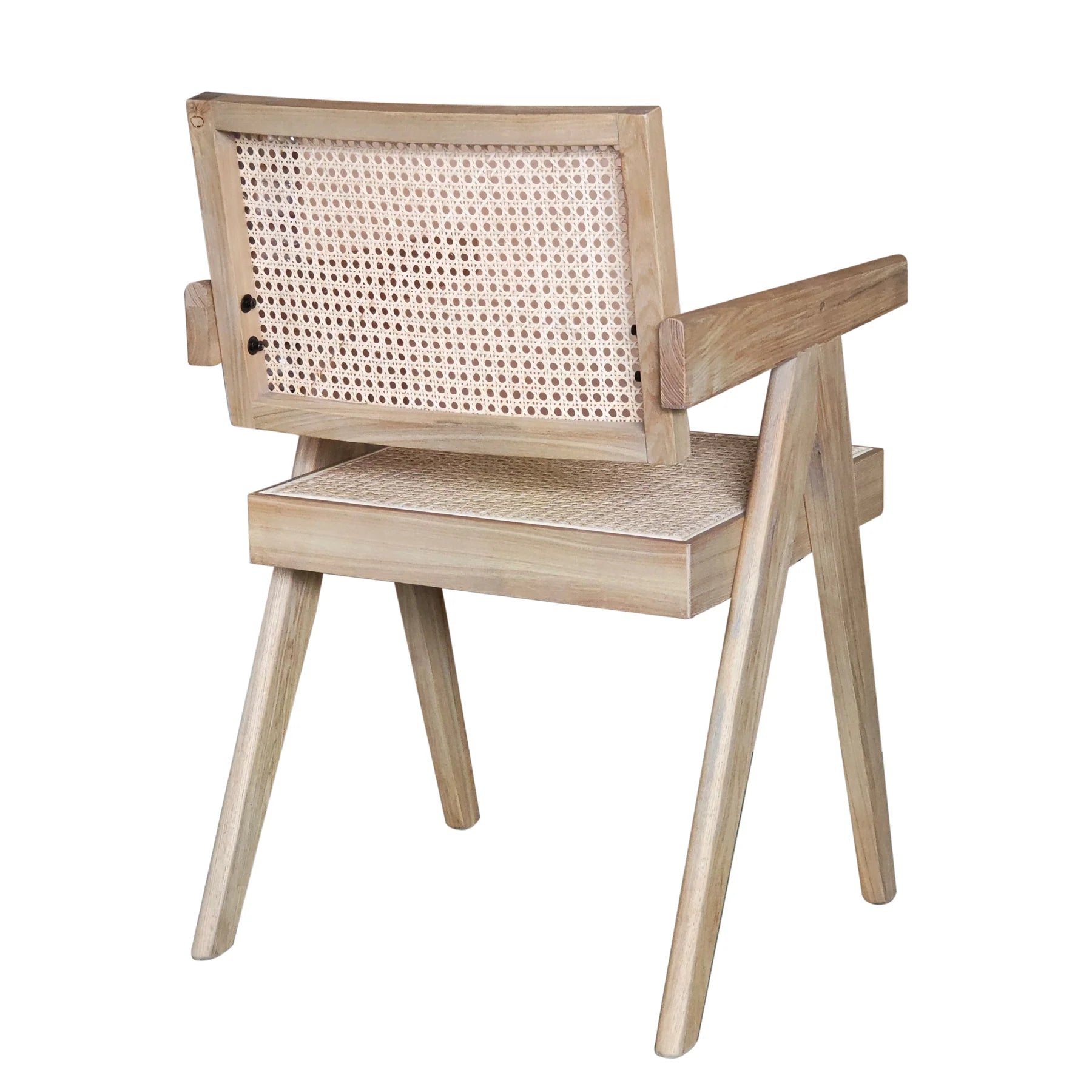 CAPELA - Oak Finish Wood Dining Armchair - Image 4