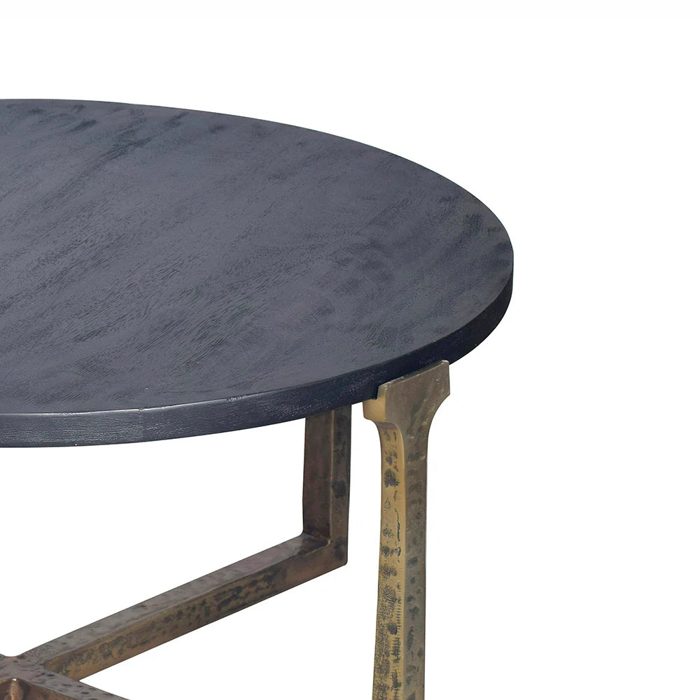 SUIKO - Black Mango Wood Coffee Table - Image 3