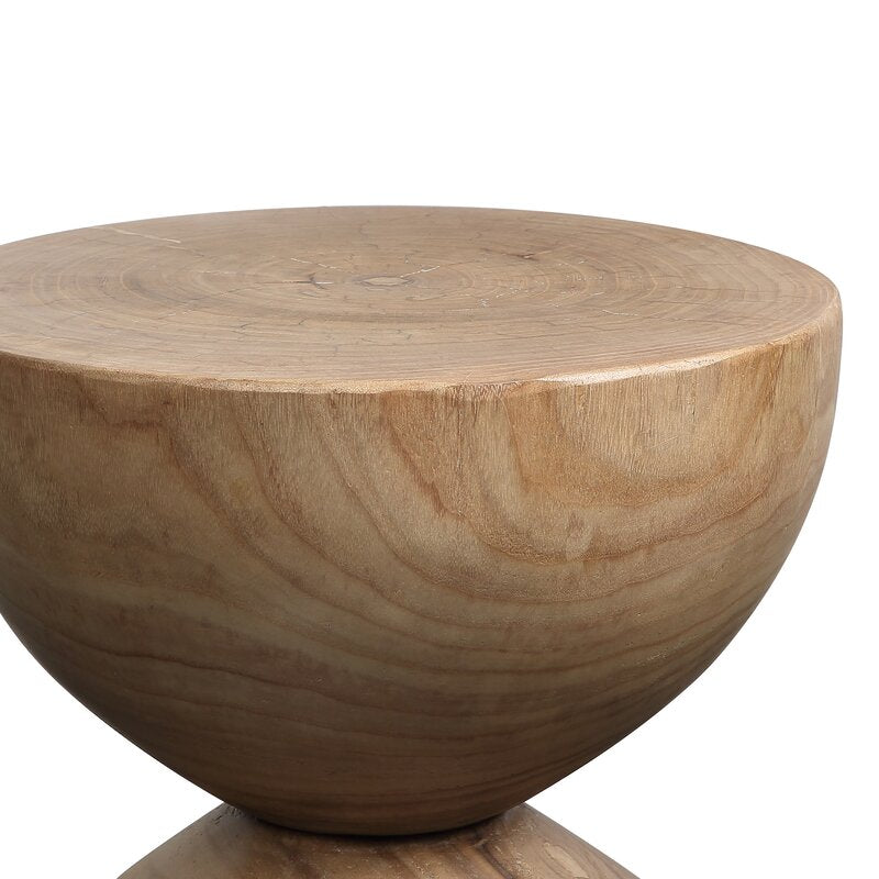 Julien Solid Wood Block End Table - Image 3