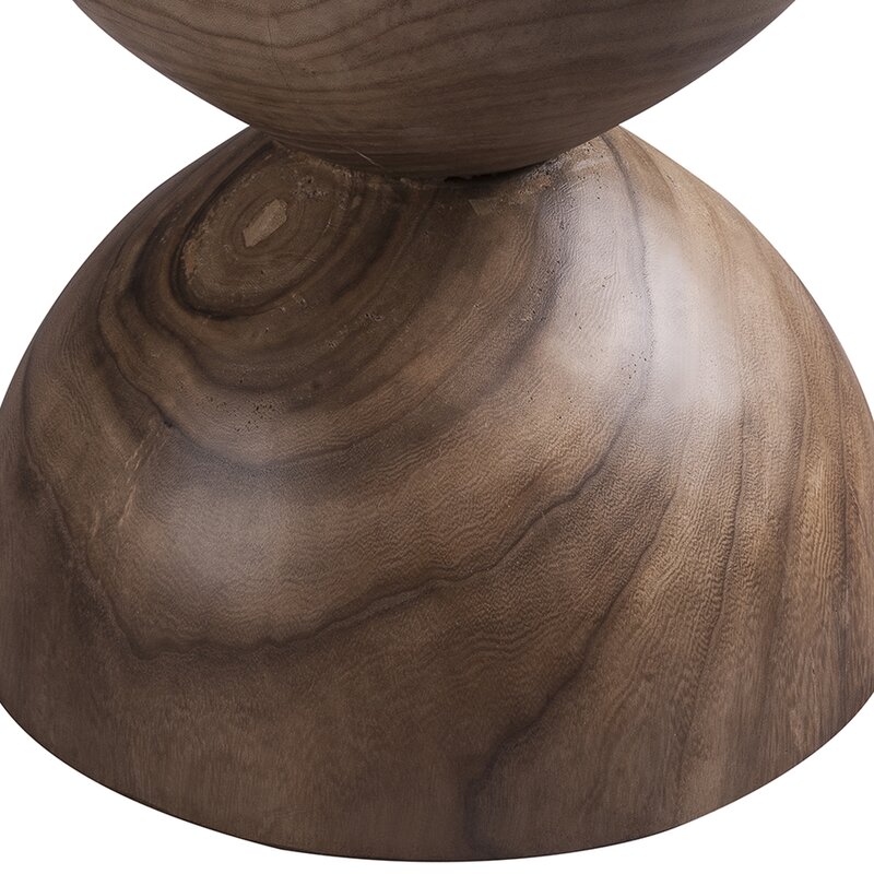 Julien Solid Wood Block End Table - Image 4