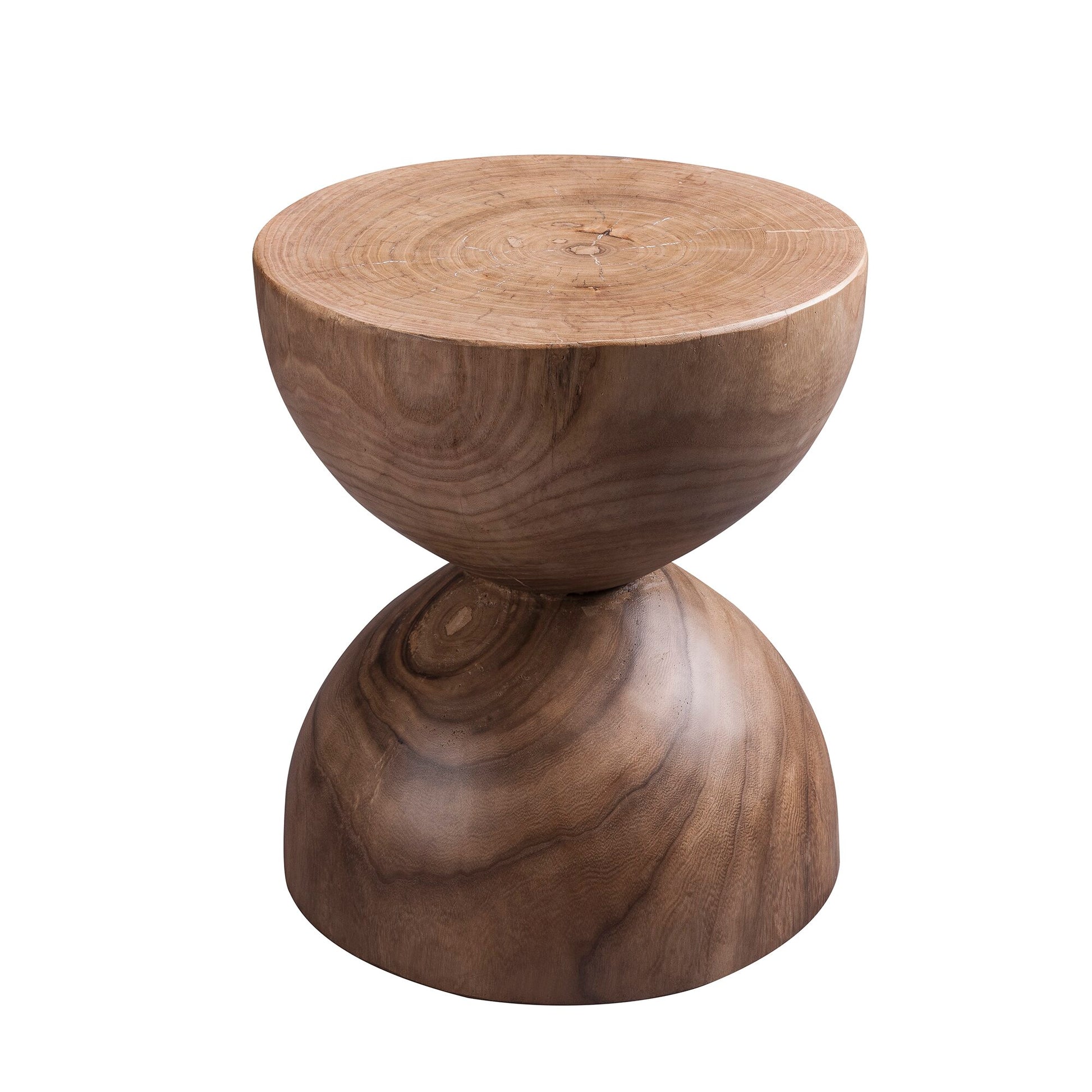 Julien Solid Wood Block End Table - Image 2
