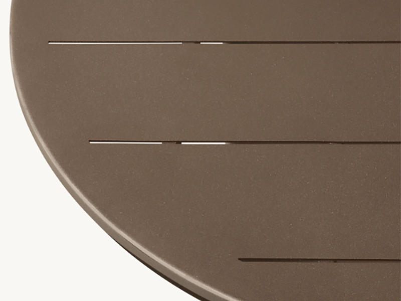ALUMINUM ROUND DINING TABLE - Image 2
