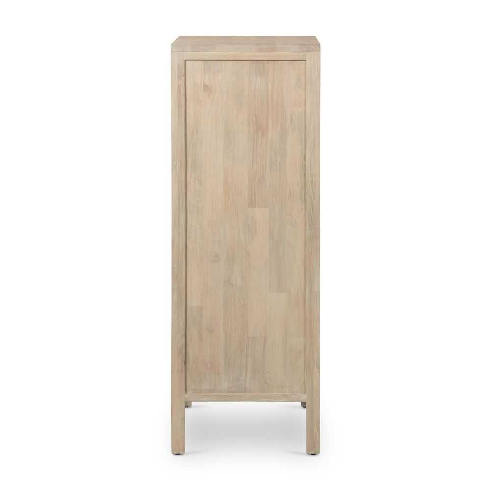 Natural Diego Rattan 5-Drawer Dresser - Image 3