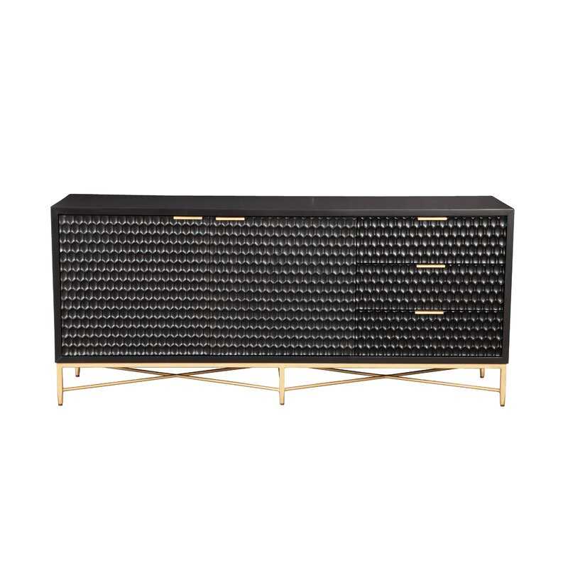 Black Edgar TV Stand - Image 3