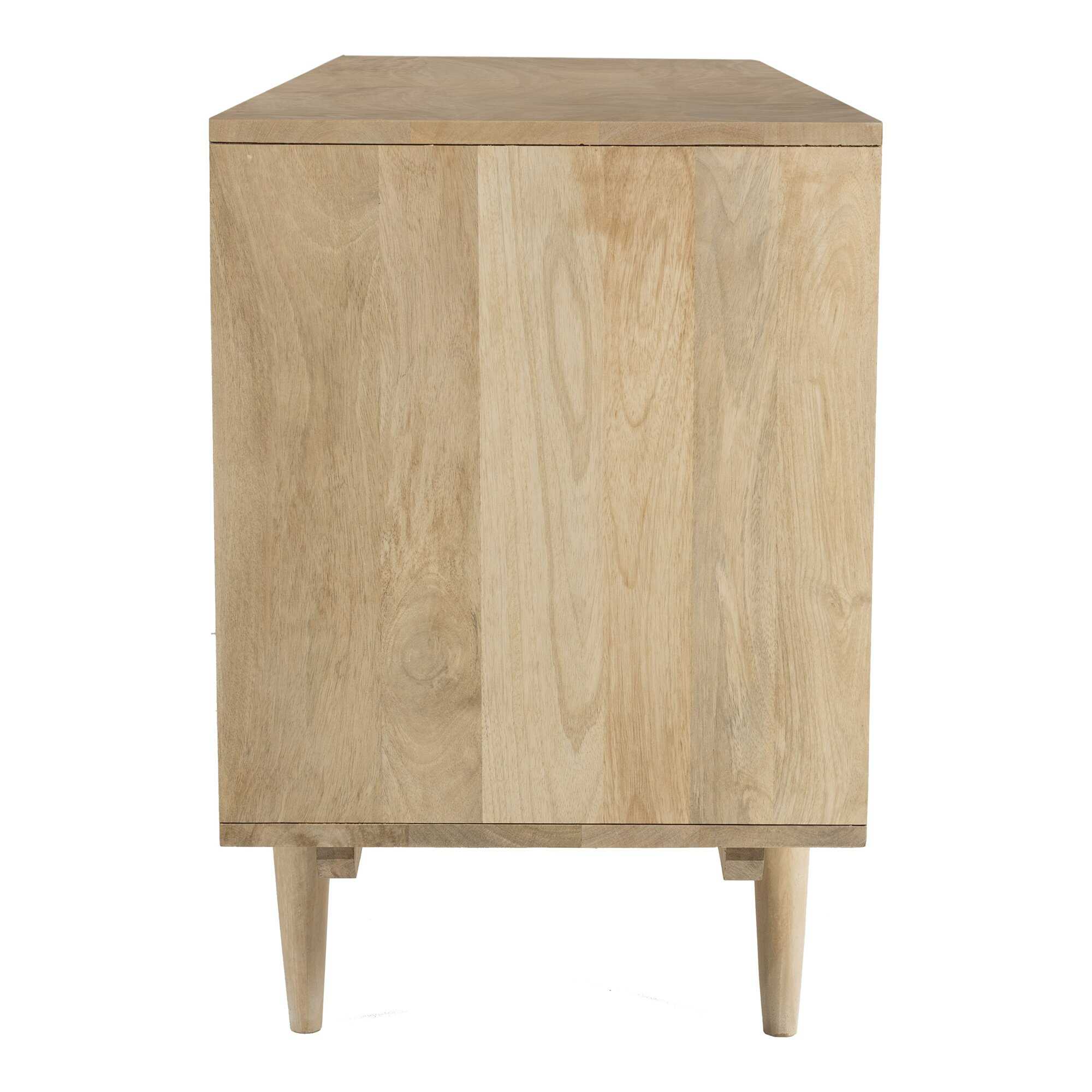 Natural Hayes Solid Mango Wood Credenza - Image 4