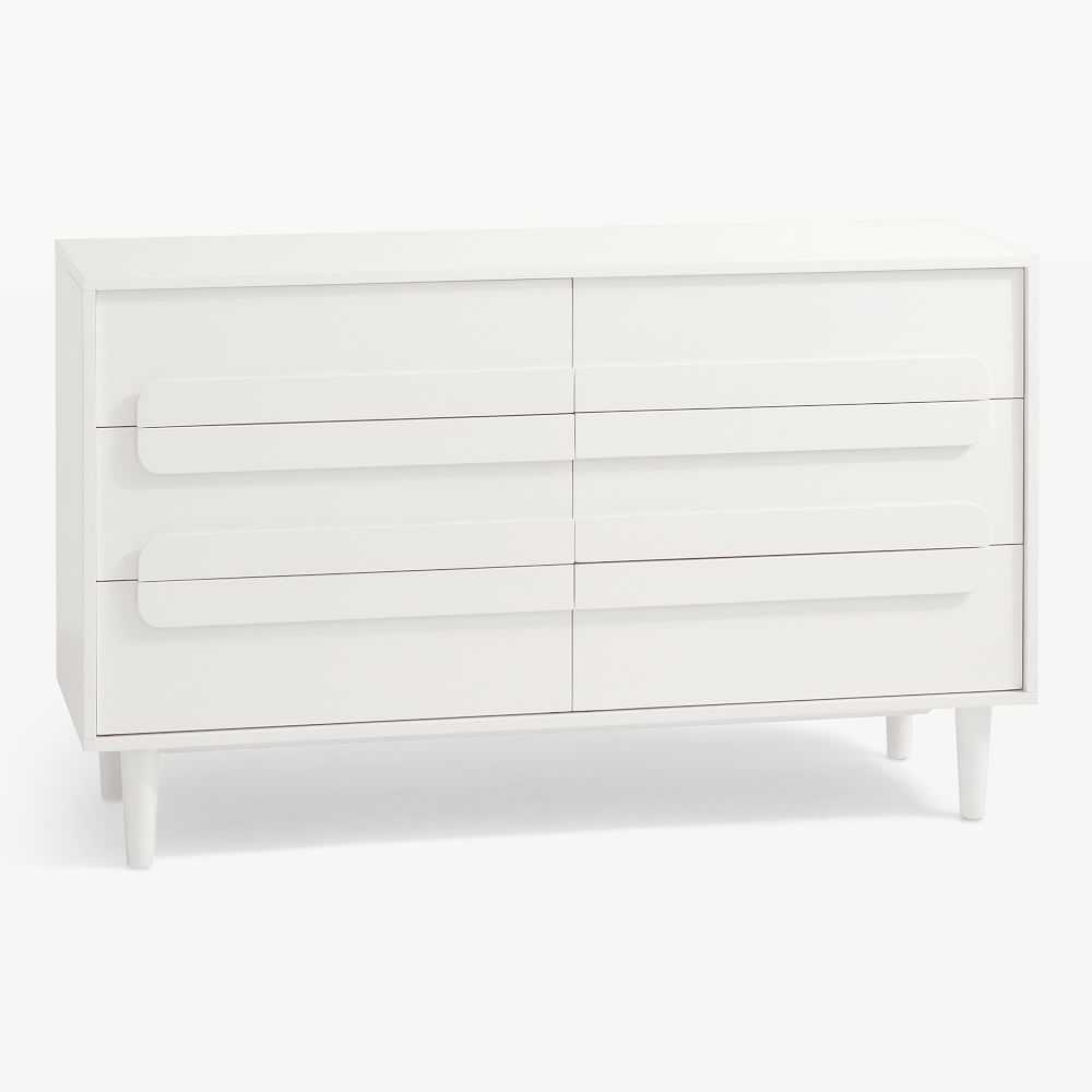 White Jason 6-Drawer Kids Dresser - Image 2
