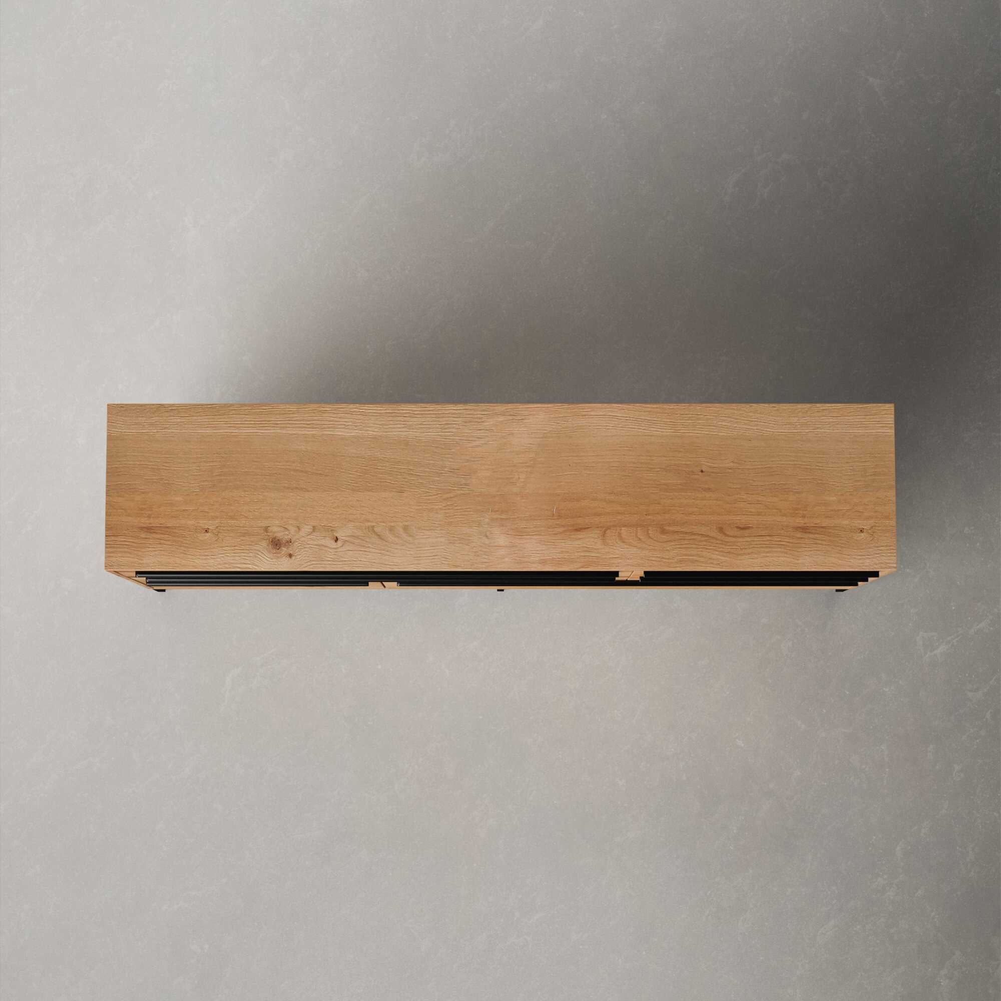 Remington Solid Oak Wood Sideboard - Image 4