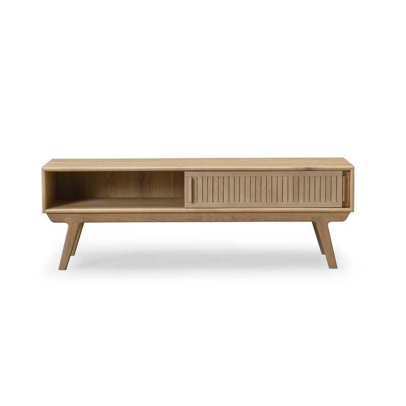 Santino Solid Wood TV Stand for TVs - Image 4