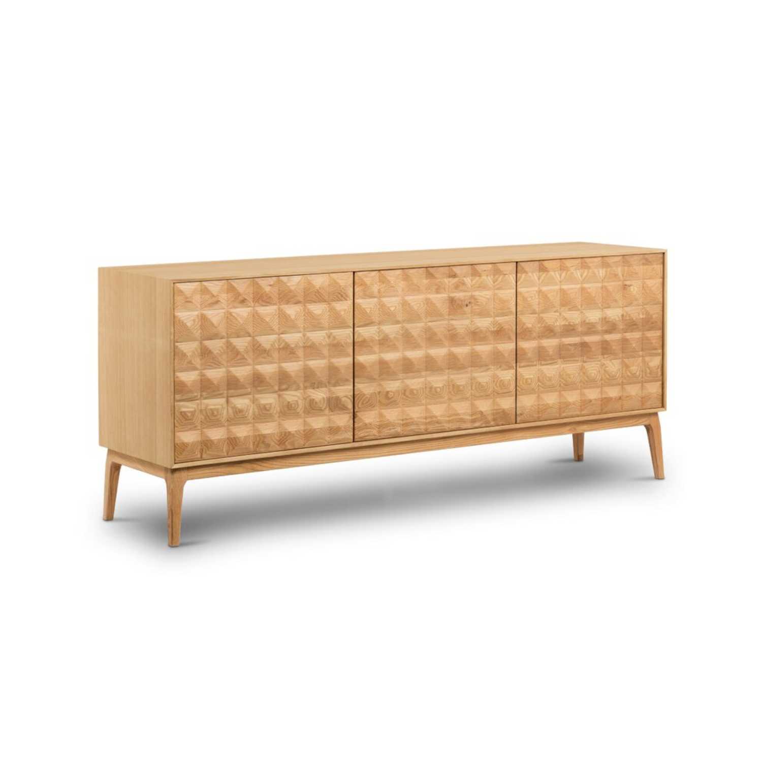 Solid Teak Wood Buffet Sideboard - Image 2