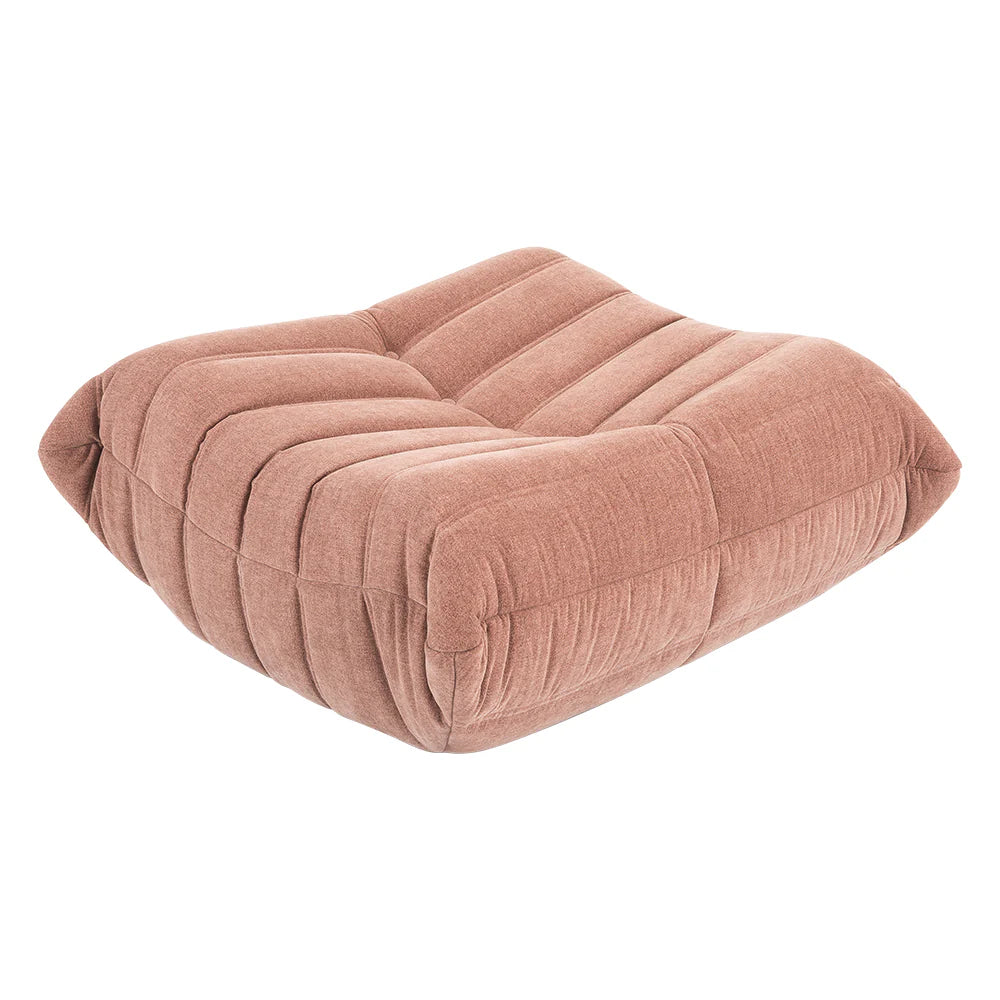KABINE - Pink Fabric Ottoman - FINAL SALE - Image 2