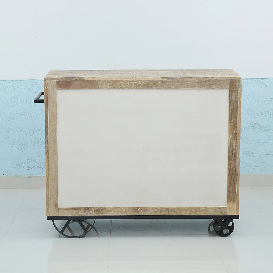 Industrial Mango wood Sideboard - Image 4