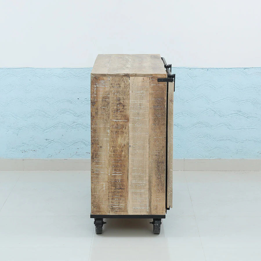 Industrial Mango wood Sideboard - Image 7