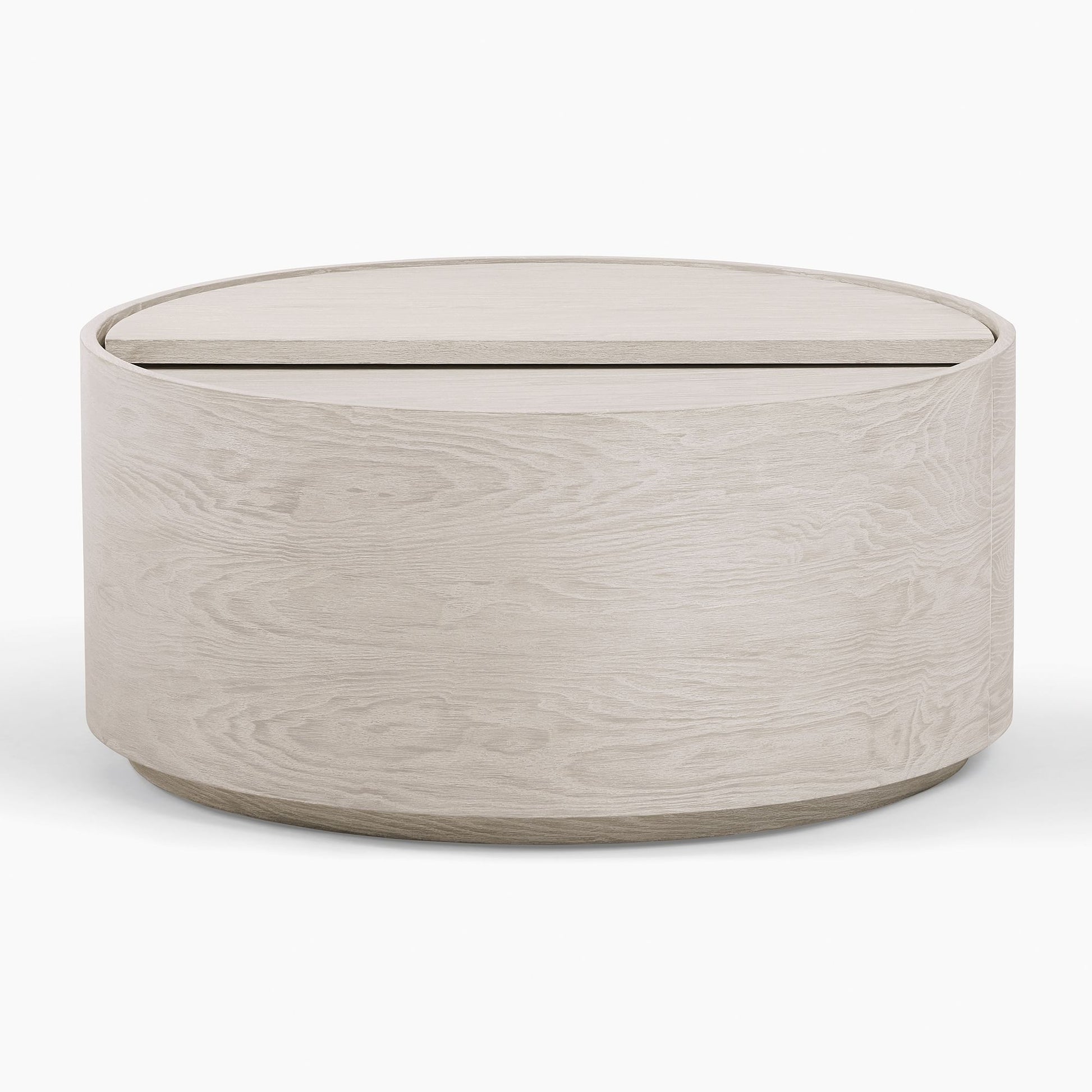 Amos Round Storage Drum Coffee Table - Image 11