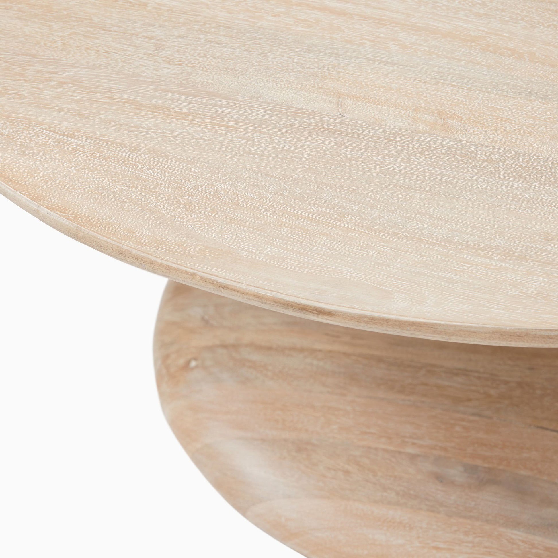 Leandro Round Pedestal Coffee Table - Image 3