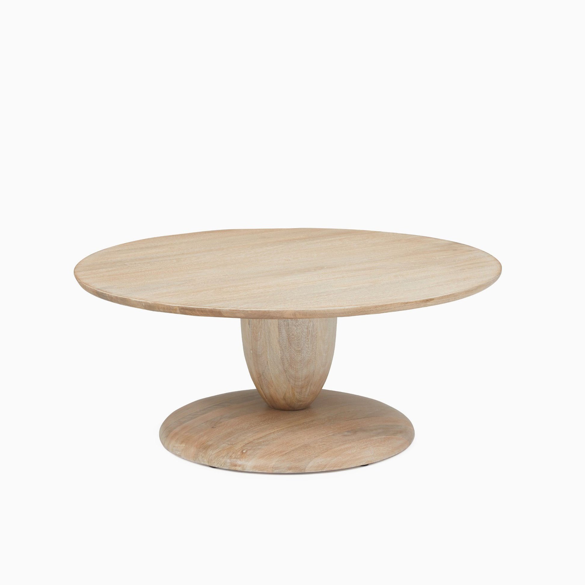 Leandro Round Pedestal Coffee Table - Image 2