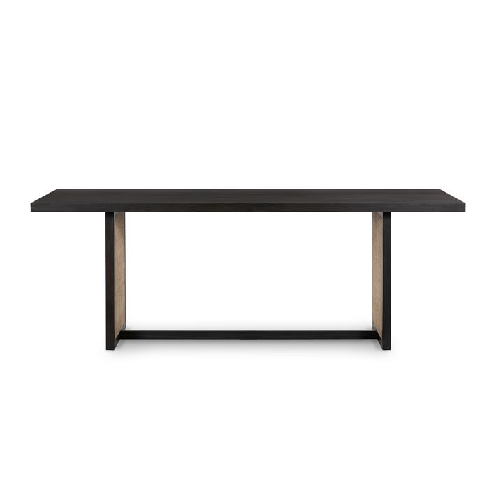 Dennis Woven Rectangle Dining Table - Image 3