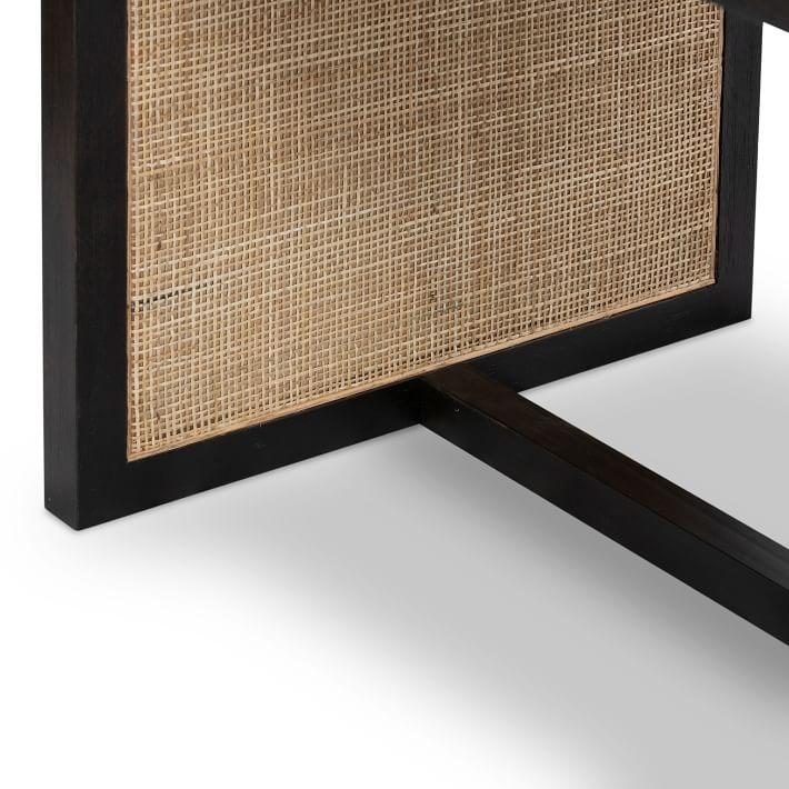 Dennis Woven Rectangle Dining Table - Image 7